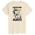thumbnail image 1 of Peanuts - Adventure Awaits - Men's Short Sleeve Graphic T-Shirt, 1 of 6