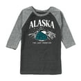 thumbnail image 1 of Peanuts - Alaska Last Frontier - Toddler And Youth Raglan Graphic T-Shirt, 1 of 7