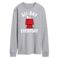 thumbnail image 1 of Peanuts - All Day Everyday - Men's Long Sleeve Graphic T-Shirt, 1 of 5