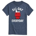 thumbnail image 1 of Peanuts - All Day Everyday - Men's Short Sleeve Graphic T-Shirt, 1 of 5