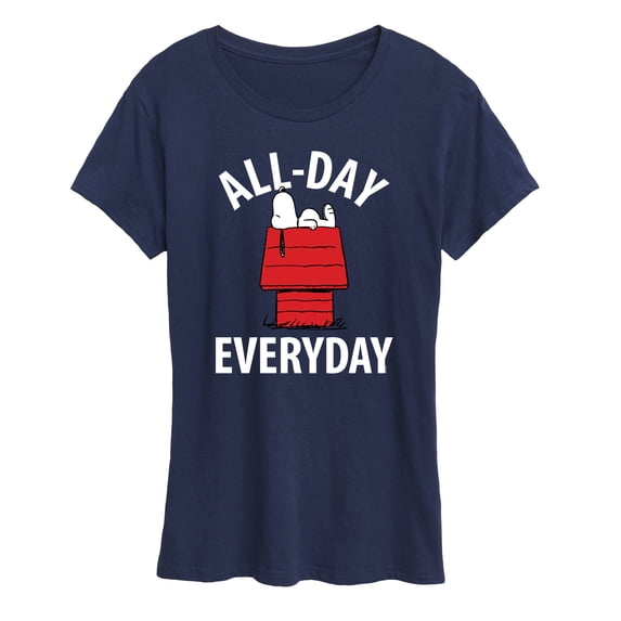 Peanuts - All Day Everyday Women's Short Sleeve Graphic T-Shirt