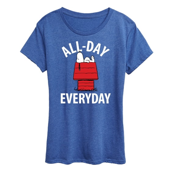 Peanuts - All Day Everyday Women's Short Sleeve Graphic T-Shirt