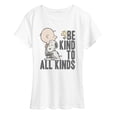 thumbnail image 1 of Peanuts - All Kinds - Women's Short Sleeve Graphic T-Shirt, 1 of 5