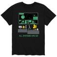 thumbnail image 1 of Peanuts - All Systems Are Go - Men's Short Sleeve Graphic T-Shirt, 1 of 5