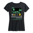 thumbnail image 1 of Peanuts - All Systems Are Go - Women's Short Sleeve Graphic T-Shirt, 1 of 5