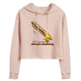thumbnail image 1 of Peanuts - Always Snacking - Juniors Cropped Pullover Hoodie, 1 of 6
