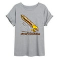 thumbnail image 1 of Peanuts - Always Snacking - Women's Oversized T-Shirt, 1 of 6