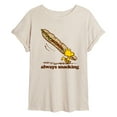 thumbnail image 1 of Peanuts - Always Snacking - Women's Oversized T-Shirt, 1 of 6