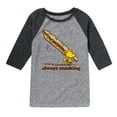 thumbnail image 1 of Peanuts - Always Snacking - Toddler & Youth Raglan Graphic T-Shirt, 1 of 4