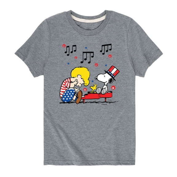 Peanuts - American - Toddler And Youth Short Sleeve Graphic T-Shirt