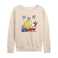 thumbnail image 1 of Peanuts - American - Women's French Terry Long Sleeve Shirt, 1 of 6