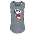 thumbnail image 1 of Peanuts - Americana Snoopy - Women's Racerback Tank, 1 of 6