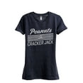 thumbnail image 1 of Peanuts And Cracker Jack Women's Fashion Relaxed T-Shirt Tee Heather Navy Large, 1 of 4
