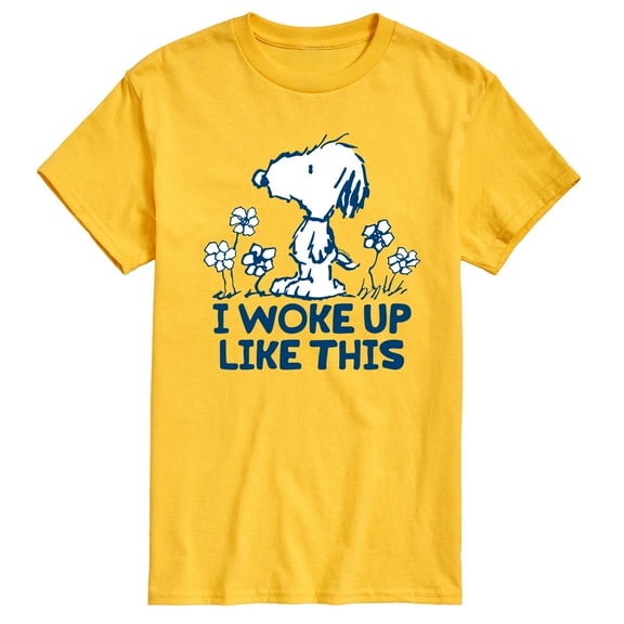 Peanuts - Andy I Woke Up Like This - Men's Short Sleeve Graphic T-Shirt