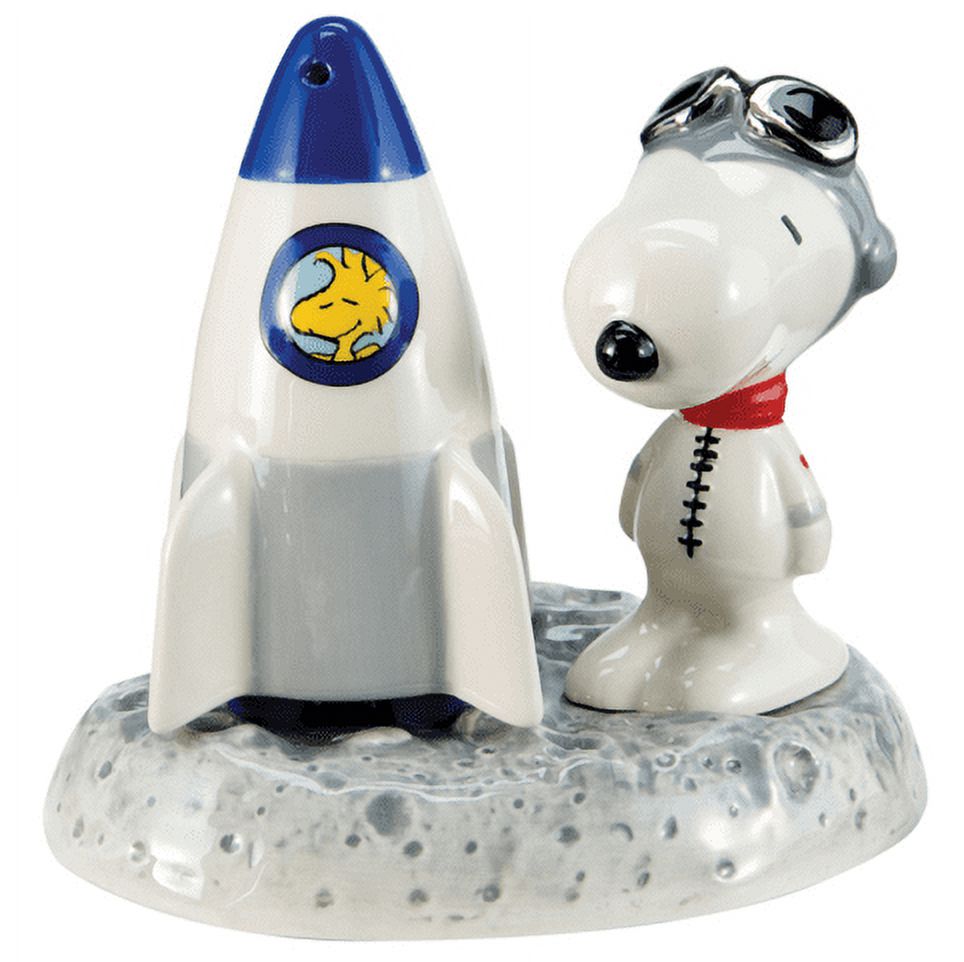 Peanuts® Flying Ace Snoopy Stacked Salt and Pepper Shakers, Set of