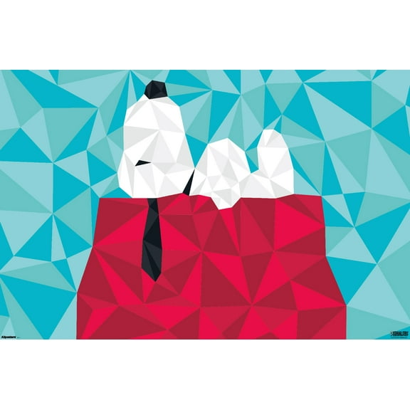 Peanuts: Astronomy-Geometry - Snoopy Wall Poster, 14.725" x 22.375"