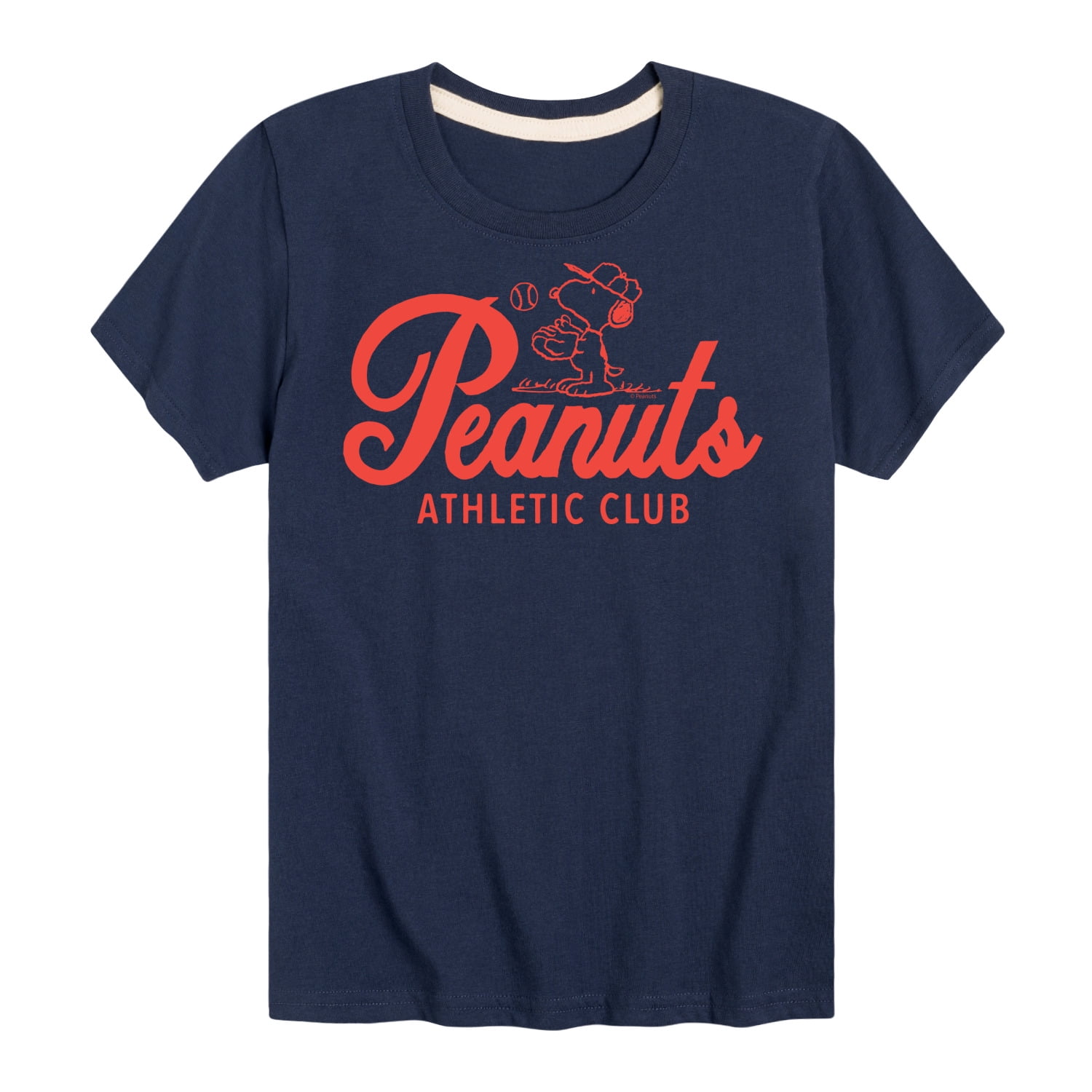 Peanuts Athletic Club Toddler And Youth Short Sleeve Graphic T