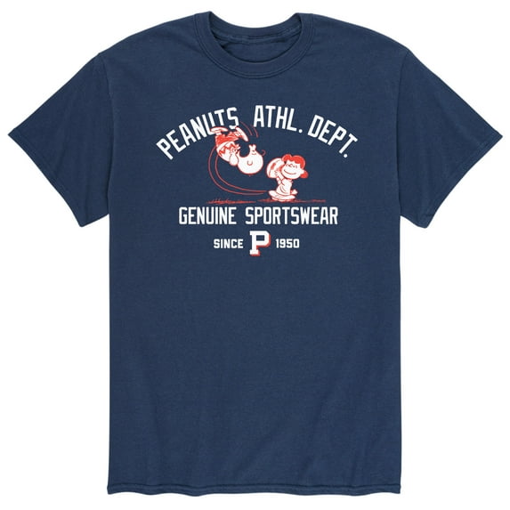 Peanuts - Athletic Department - Men's Short Sleeve Graphic T-Shirt