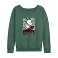 thumbnail image 1 of Peanuts - Athletic Snoopy - Women's Lightweight French Terry Long Sleeve Shirt, 1 of 5