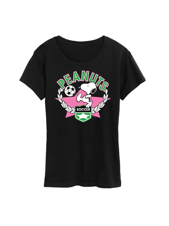 - Athletic Snoopy Women's Short Sleeve Graphic T-Shirt