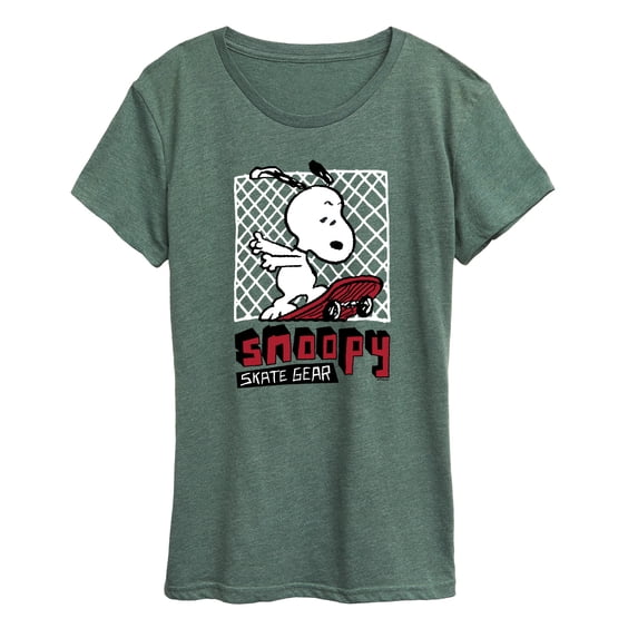 Peanuts - Athletic Snoopy - Women's Short Sleeve Graphic T-Shirt