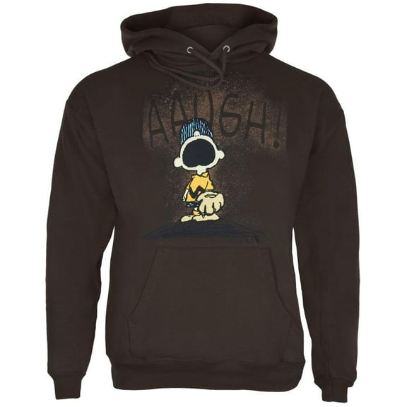 Peanuts - Augh Band Hoodie - Large