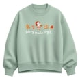 thumbnail image 1 of Peanuts - Baking Spirits Bright - Women's Oversized Fleece Crew Sweatshirt, 1 of 4