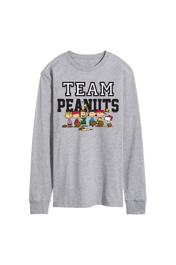 - Baseball Team - Men's Long Sleeve Graphic T-Shirt