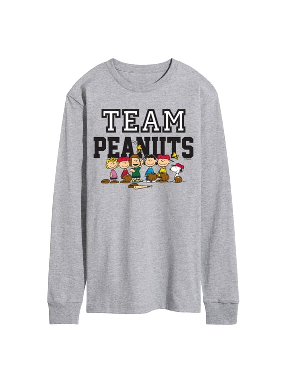 - Baseball Team Men's Long Sleeve Graphic T-Shirt