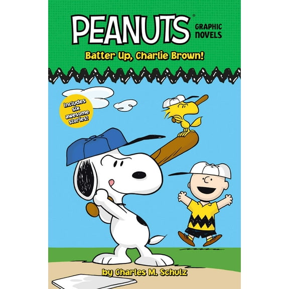 Peanuts: Batter Up, Charlie Brown! : Peanuts Graphic Novels (Paperback)