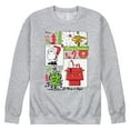 thumbnail image 1 of Peanuts - Be Bright - Men's Crew Neck Fleece Pullover, 1 of 6