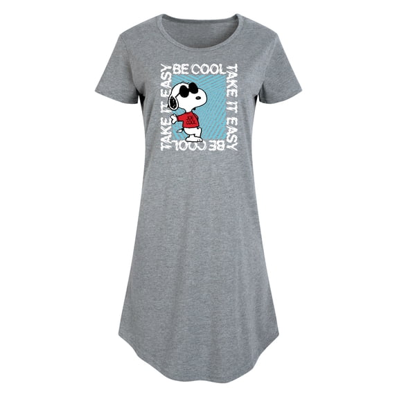 Peanuts - Be Cool, Take It Easy - Snoopy - Women's Racerback Tank Top