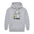 thumbnail image 1 of Peanuts - Be Happy Dance Snoopy and Woodstock - Men's Pullover Hoodie, 1 of 6