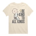 thumbnail image 1 of Peanuts - Be Kind to All Kinds - Youth Boys Short Sleeve Graphic T-Shirt, 1 of 4