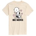 thumbnail image 1 of Peanuts - Be Mine - Men's Short Sleeve Graphic T-Shirt, 1 of 6