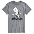 thumbnail image 1 of Peanuts - Be Mine - Men's Short Sleeve Graphic T-Shirt, 1 of 6