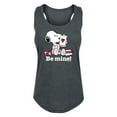 thumbnail image 1 of Peanuts - Be Mine Snoopy - Women's Racerback Tank, 1 of 5