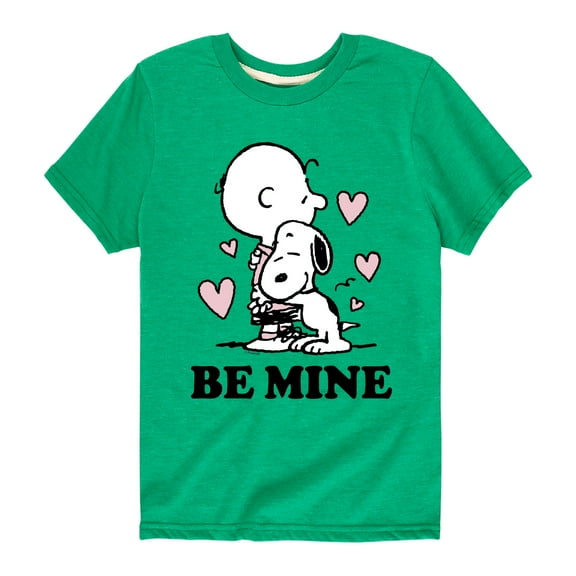 Peanuts - Be Mine - Toddler And Youth Short Sleeve Graphic T-Shirt