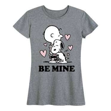 Peanuts - Be Mine - Women's Short Sleeve Graphic T-Shirt