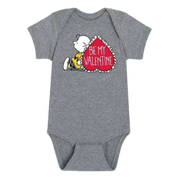 Peanuts - Be My Valentine - Infant Baby One Piece Onesie