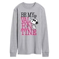 thumbnail image 1 of Peanuts - Be My Valentine - Men's Long Sleeve Graphic T-Shirt, 1 of 5