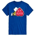 thumbnail image 1 of Peanuts - Be My Valentine - Men's Short Sleeve Graphic T-Shirt, 1 of 6
