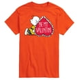 thumbnail image 1 of Peanuts - Be My Valentine - Men's Short Sleeve Graphic T-Shirt, 1 of 6