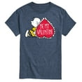 thumbnail image 1 of Peanuts - Be My Valentine - Men's Short Sleeve Graphic T-Shirt, 1 of 6
