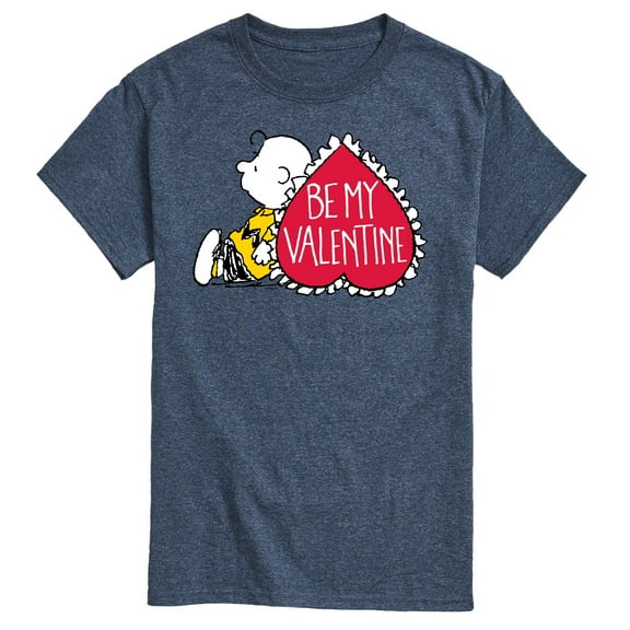 Peanuts - Be My Valentine - Men's Short Sleeve Graphic T-Shirt