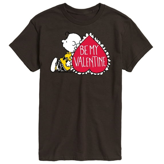 Peanuts - Be My Valentine - Men's Short Sleeve Graphic T-Shirt
