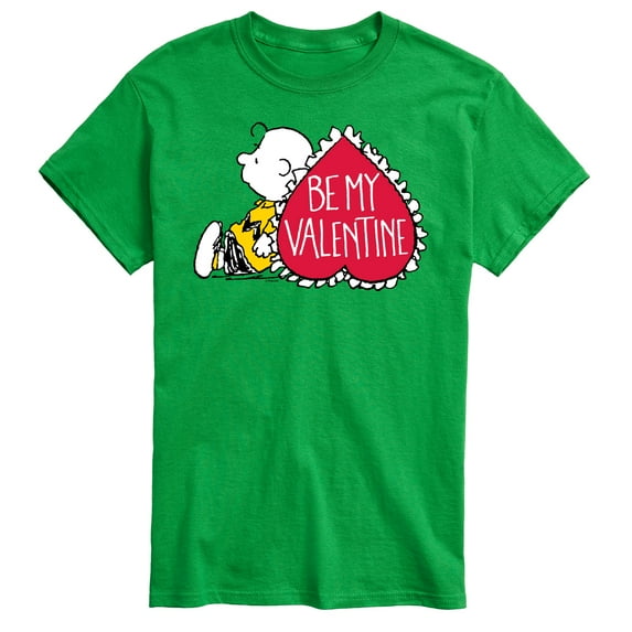 Peanuts - Be My Valentine - Men's Short Sleeve Graphic T-Shirt
