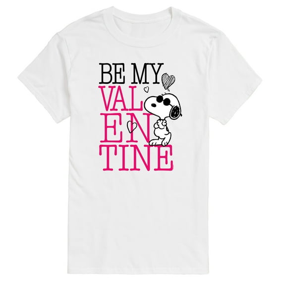 Peanuts - Be My Valentine - Men's Short Sleeve Graphic T-Shirt
