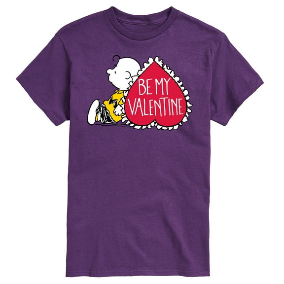 Peanuts - Be My Valentine - Men's Short Sleeve Graphic T-Shirt