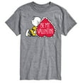 thumbnail image 1 of Peanuts - Be My Valentine - Men's Short Sleeve Graphic T-Shirt, 1 of 6